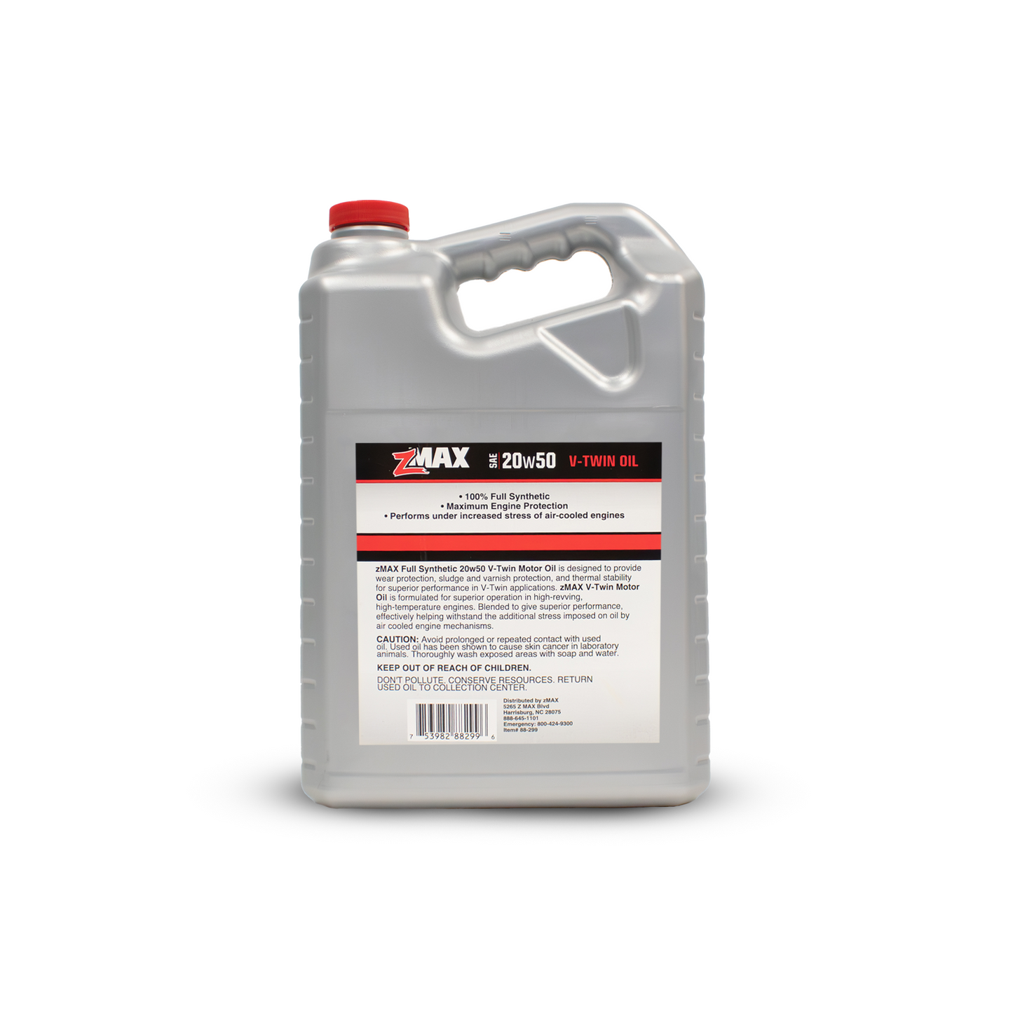 zMAX 20w50 V-Twin Motor Oil (1G) - Case of 4