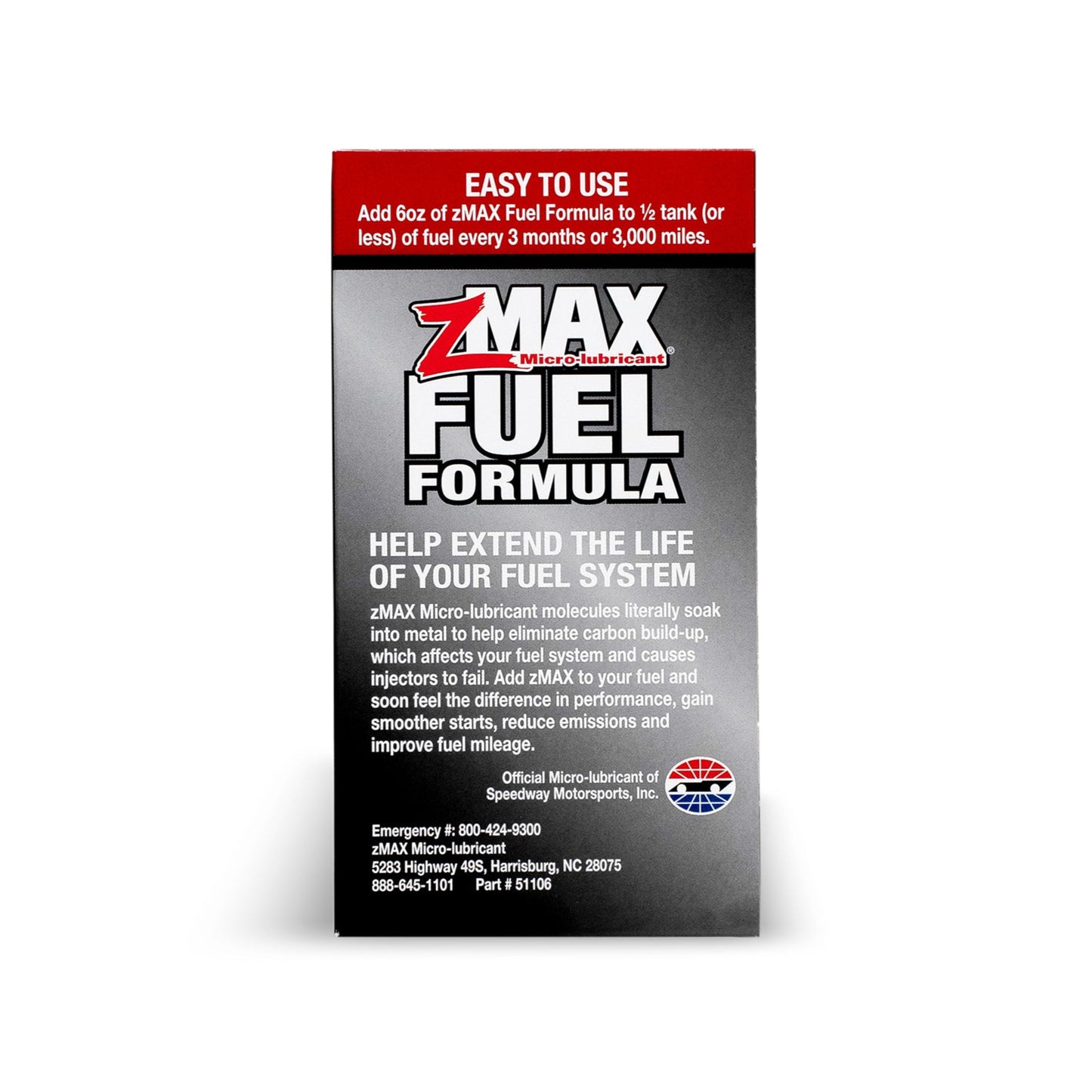 zMAX Fuel Formula (6oz) - Case of 6