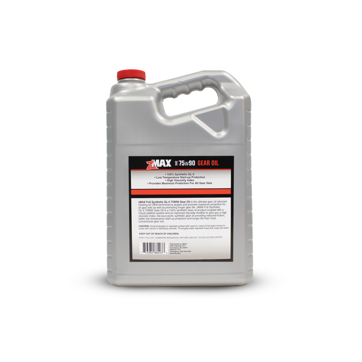 zMAX Gear Oil 75w90 (1G) - Case of 4