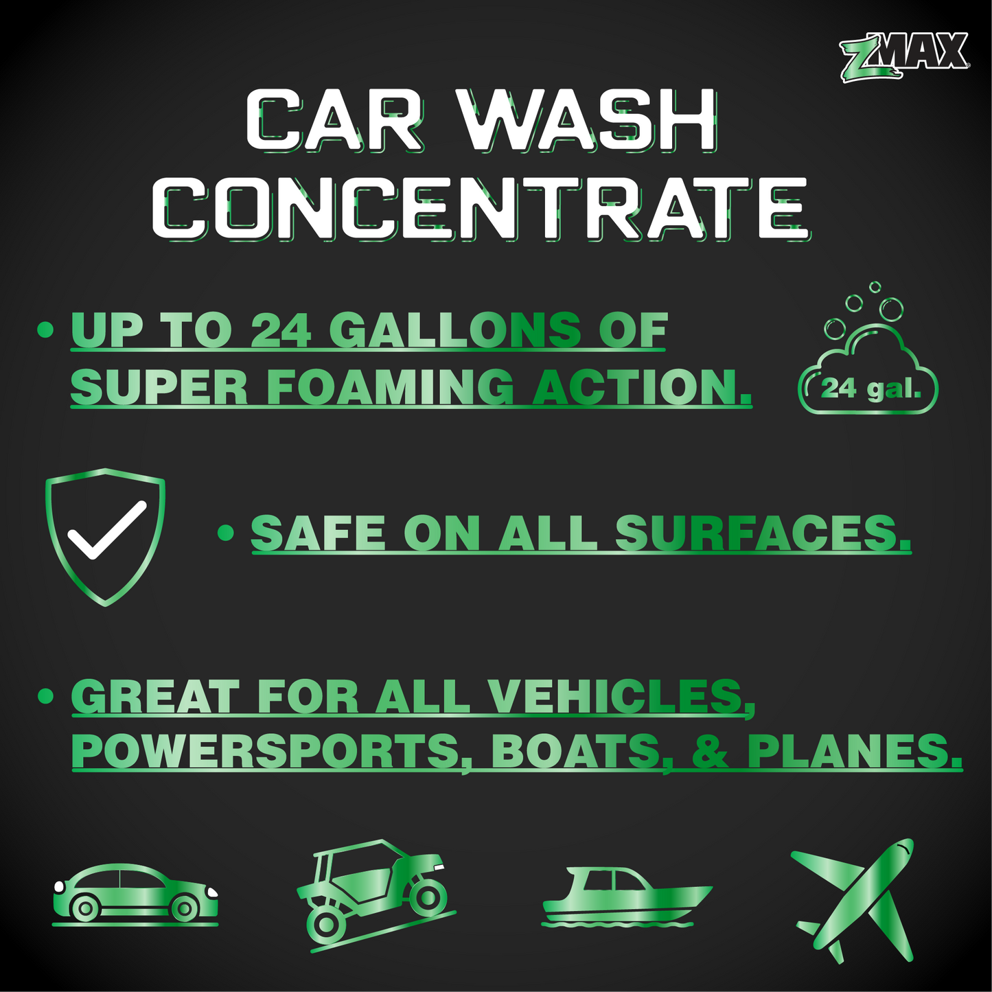 zMAX Car Wash Concentrate