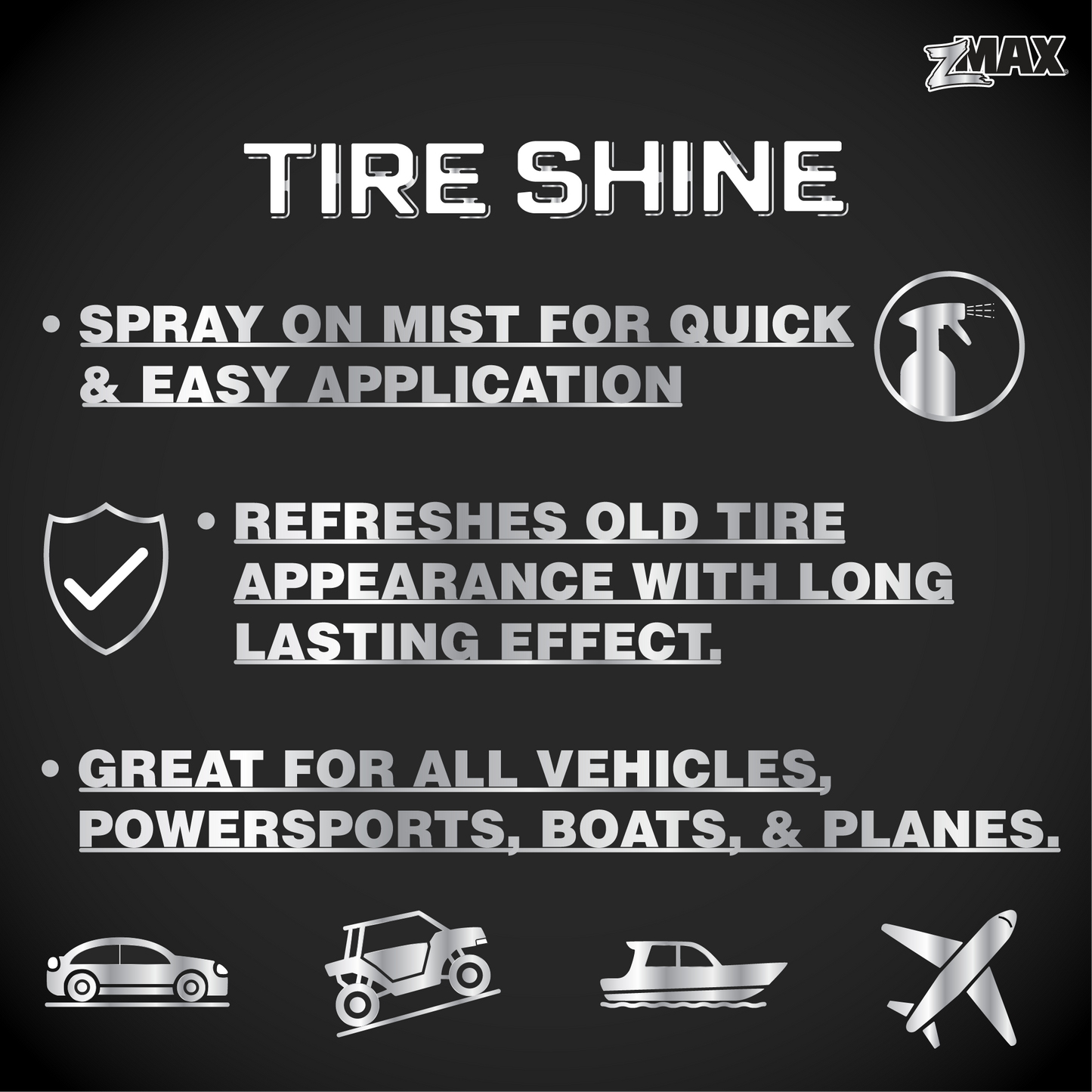 zMAX Tire Shine