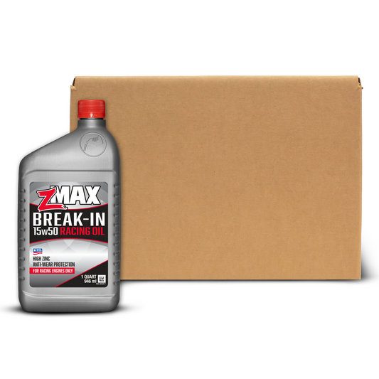 zMAX Break-In Oil 15w50 (32oz) - Case of 12