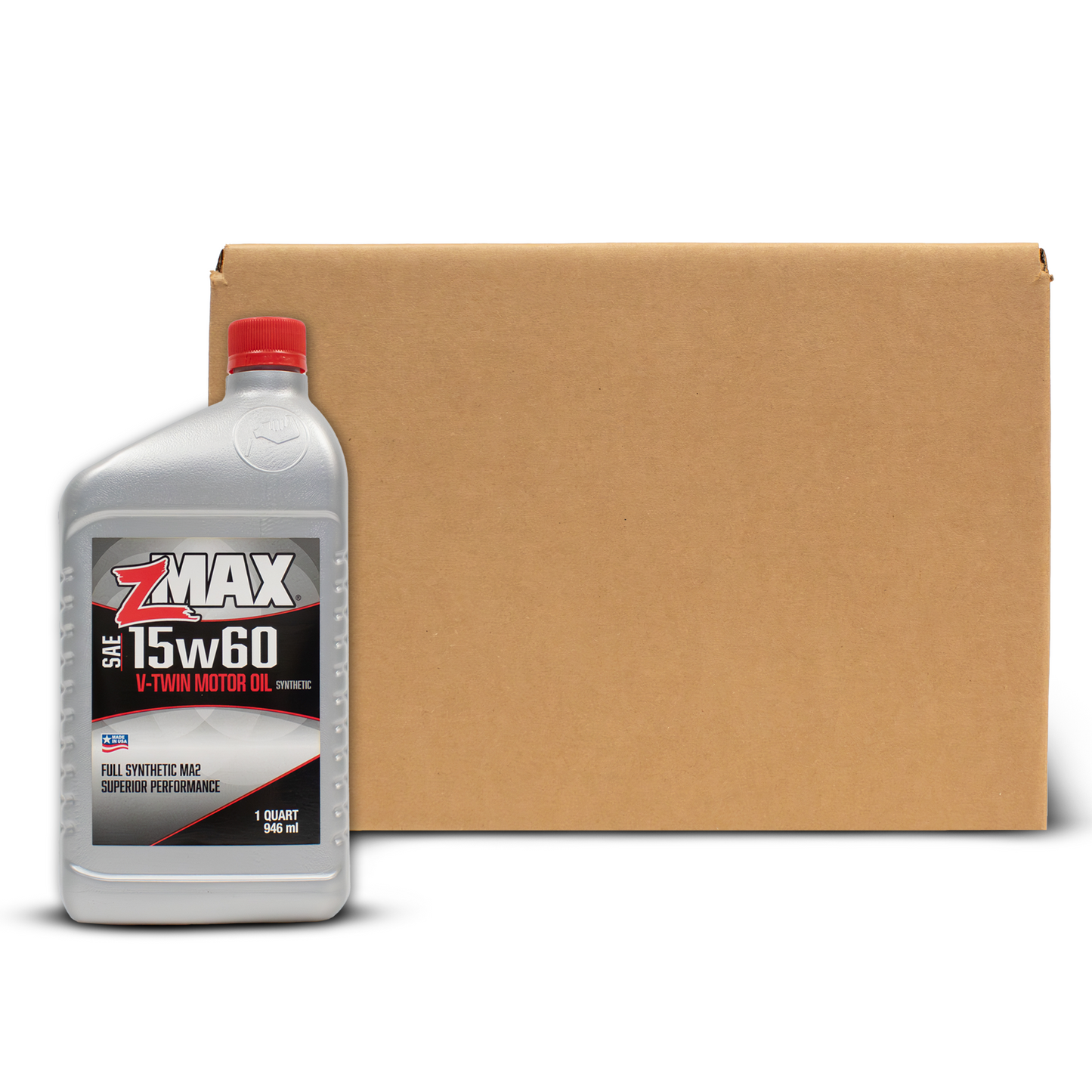 zMAX 15w60 V-Twin Oil SYN (32oz) - Case of 12
