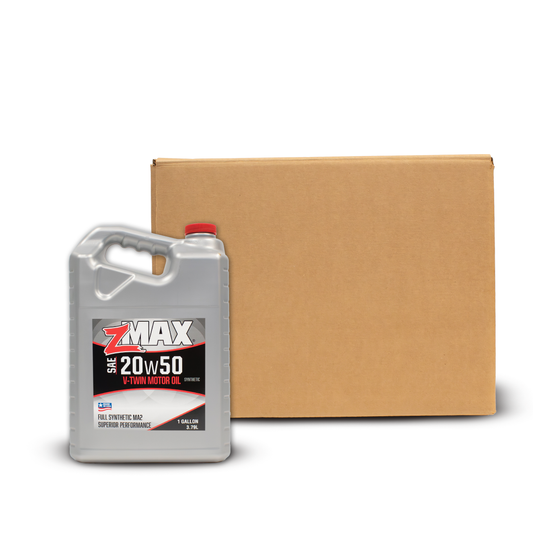 zMAX 20w50 V-Twin Motor Oil (1G) - Case of 4