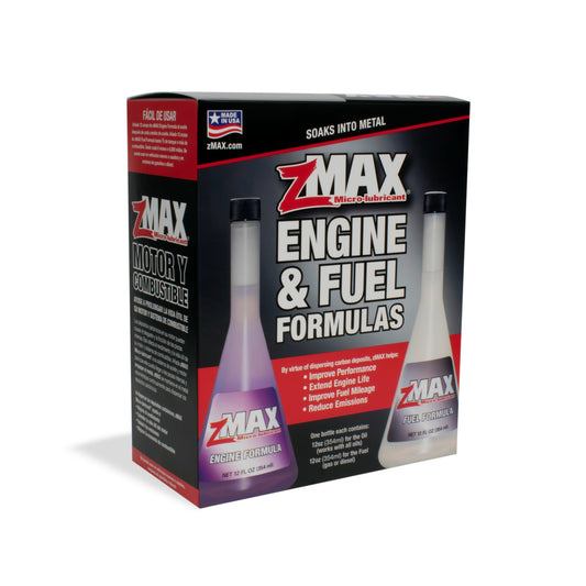 zMAX Engine and Fuel Formulas
