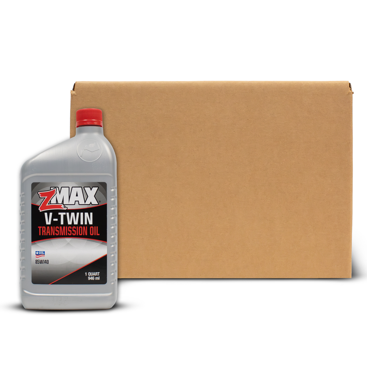 zMAX V-TWIN Trans. Oil 85w140 (32oz) - Case of 12