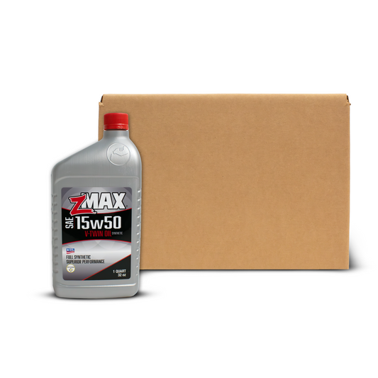 zMAX 15w50 Syn V-Twin (32oz) - Case of 12