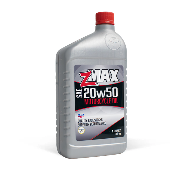 zMAX 20w50 Motorcycle Oil (32oz) - Case of 12