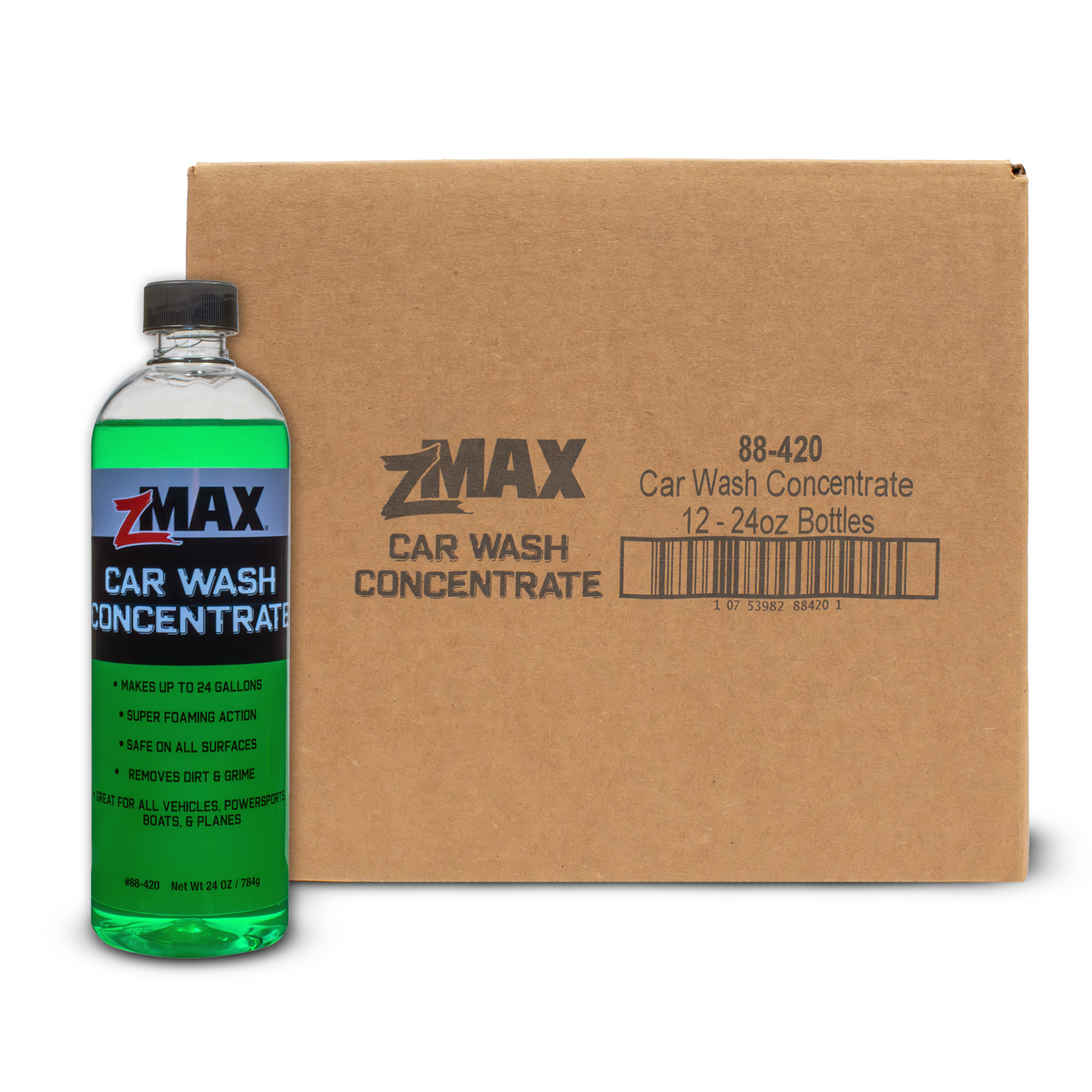 zMAX Car Wash Concentrate (24oz) - Case of 12
