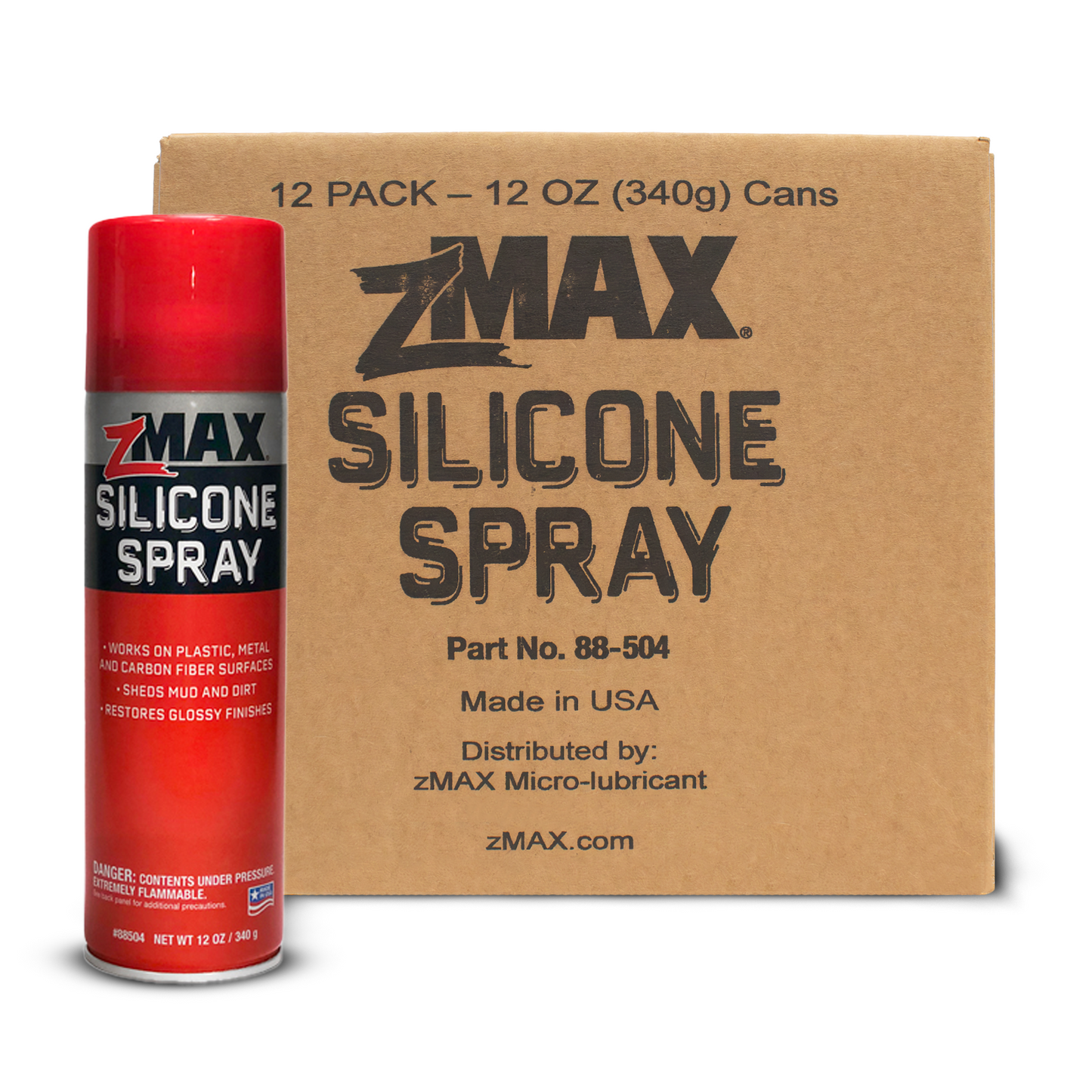 zMAX Silicone Spray (12oz) - Case of 12