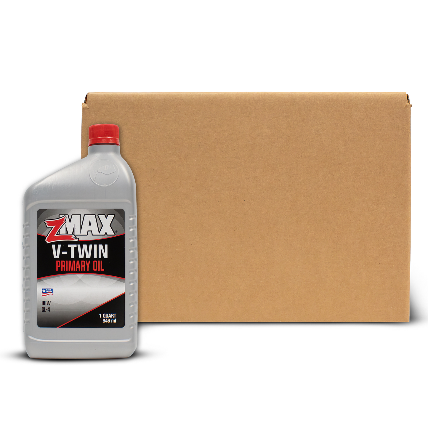 zMAX V-TWIN Primary Oil 80w (32oz) - Case of 12